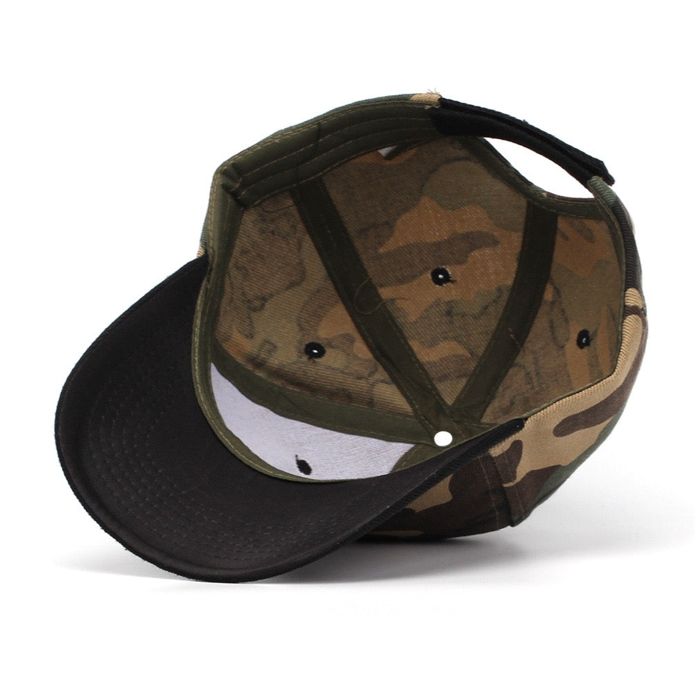 Unisex Camouflage Baseball Cap Adjustable Tactical Hat Camo Cap Sport Trucker Caps Summer Sun Hats for Women Men