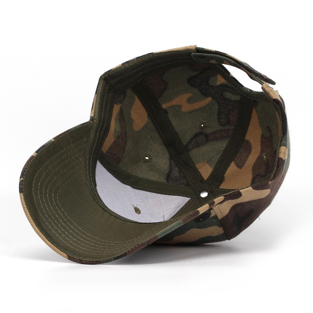 Unisex Camouflage Baseball Cap Adjustable Tactical Hat Camo Cap Sport Trucker Caps Summer Sun Hats for Women Men