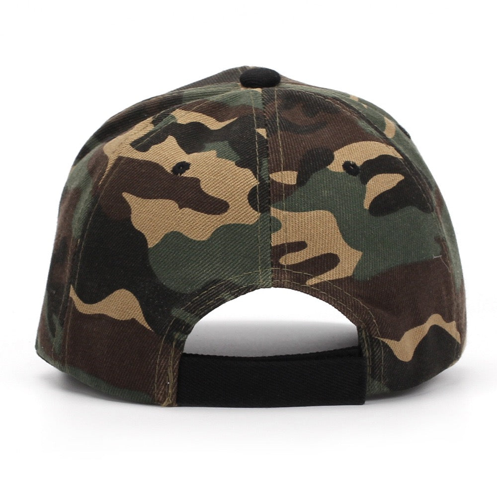 Unisex Camouflage Baseball Cap Adjustable Tactical Hat Camo Cap Sport Trucker Caps Summer Sun Hats for Women Men