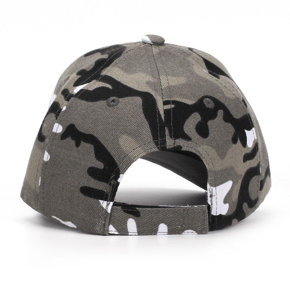 Unisex Camouflage Baseball Cap Adjustable Tactical Hat Camo Cap Sport Trucker Caps Summer Sun Hats for Women Men