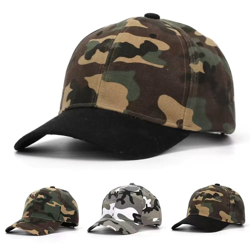 Unisex Camouflage Baseball Cap Adjustable Tactical Hat Camo Cap Sport Trucker Caps Summer Sun Hats for Women Men