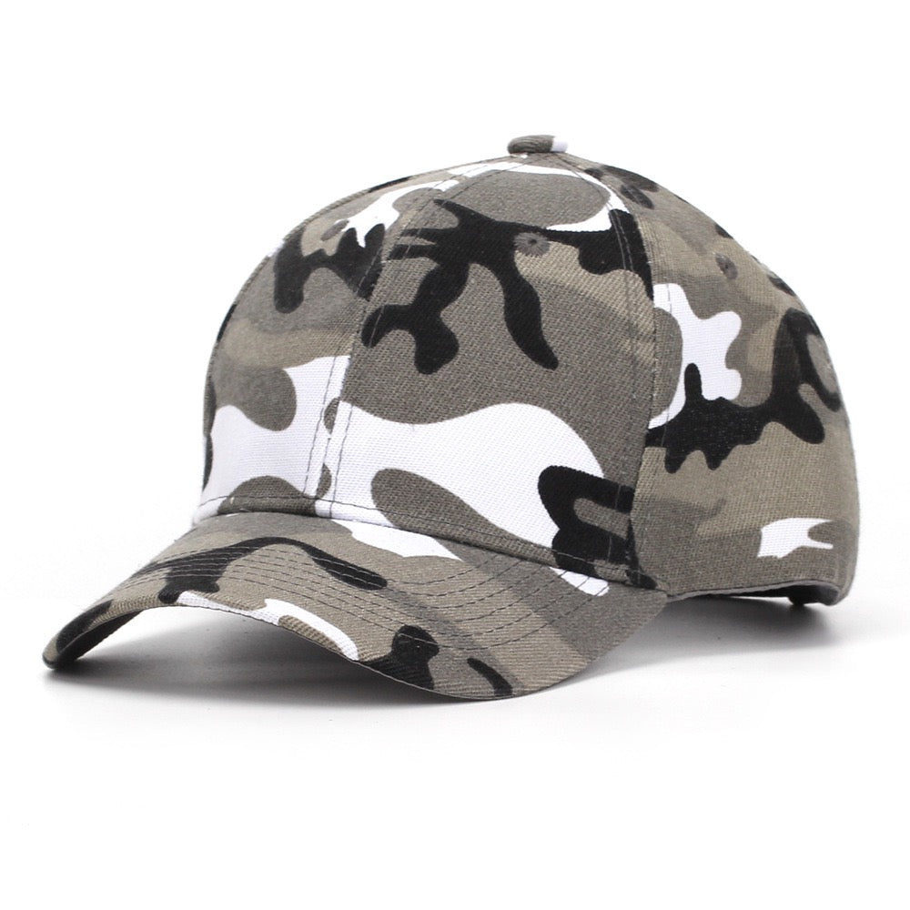 Unisex Camouflage Baseball Cap Adjustable Tactical Hat Camo Cap Sport Trucker Caps Summer Sun Hats for Women Men
