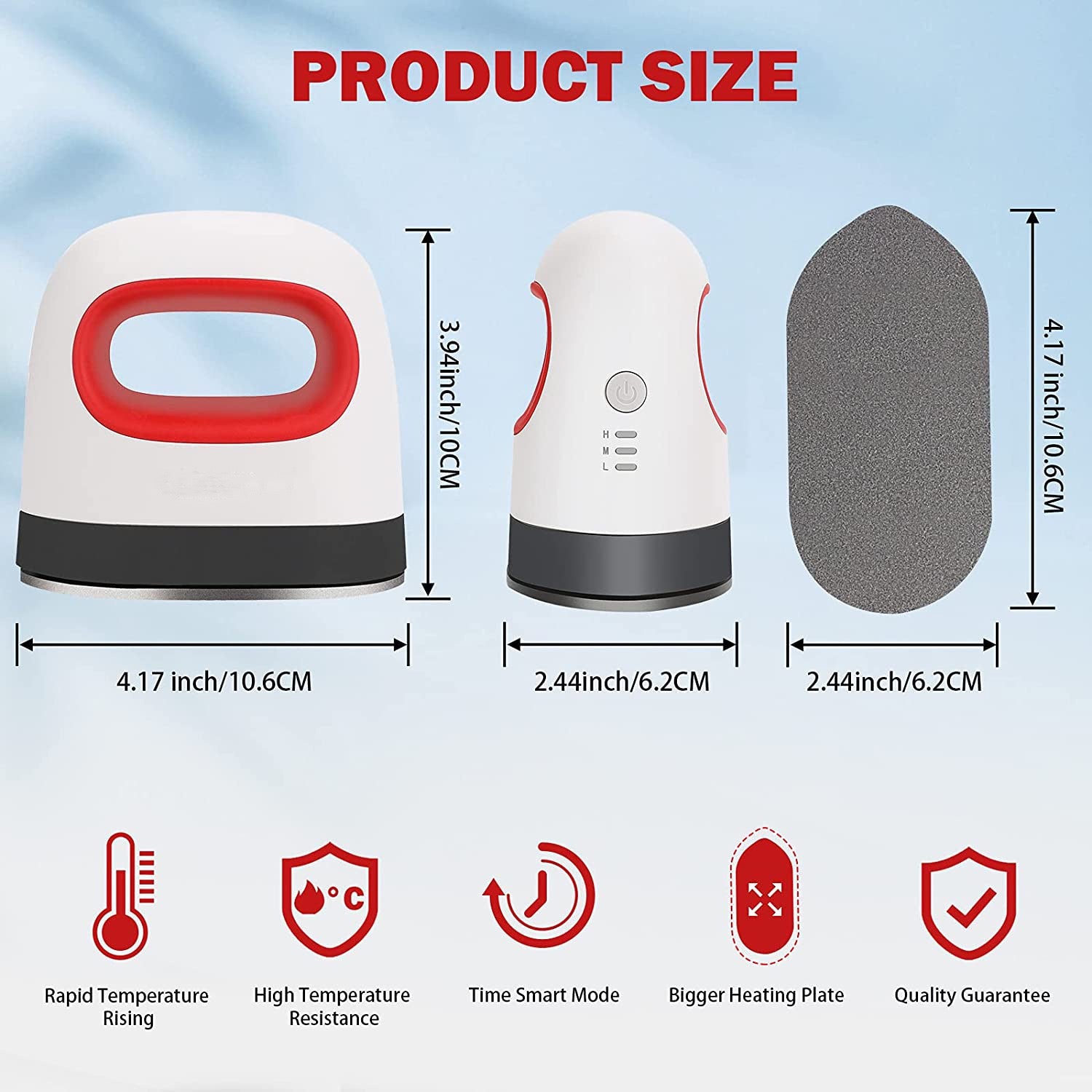 Mini Heat Press Machine for T-Shirts Shoes Hats, Portable Pressing Machine for Heating Transfer Sublimation DIY Shirt HTV Vinyl Projects